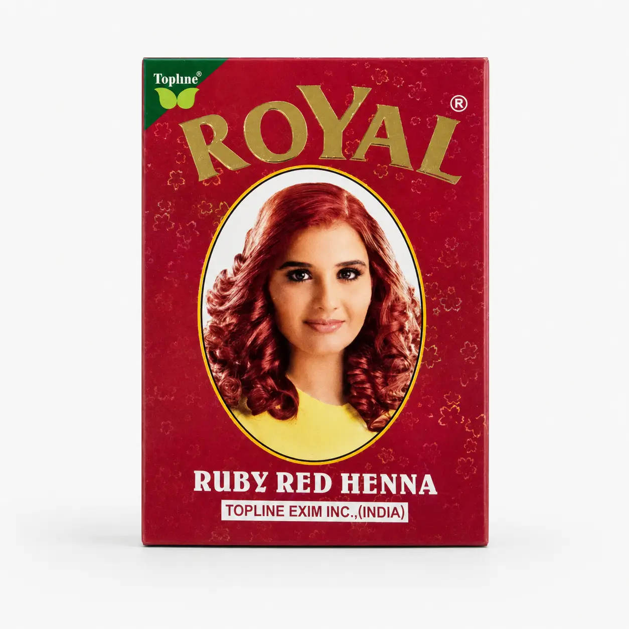 Henné Royal Ruby Rouge Couleur Intense