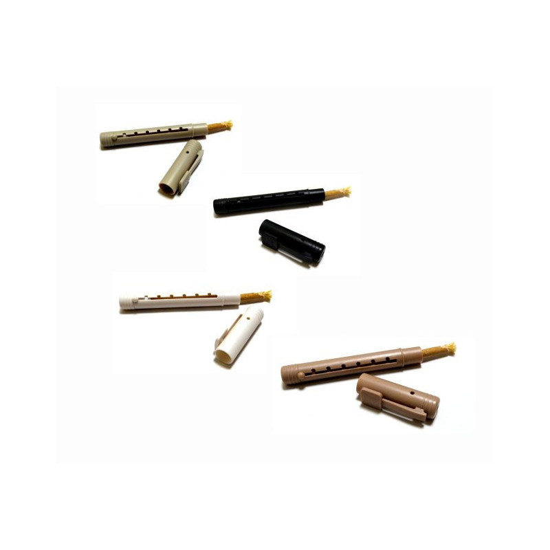 Protège siwak beige – Miswak holder – حافظة المسواك – Image 3