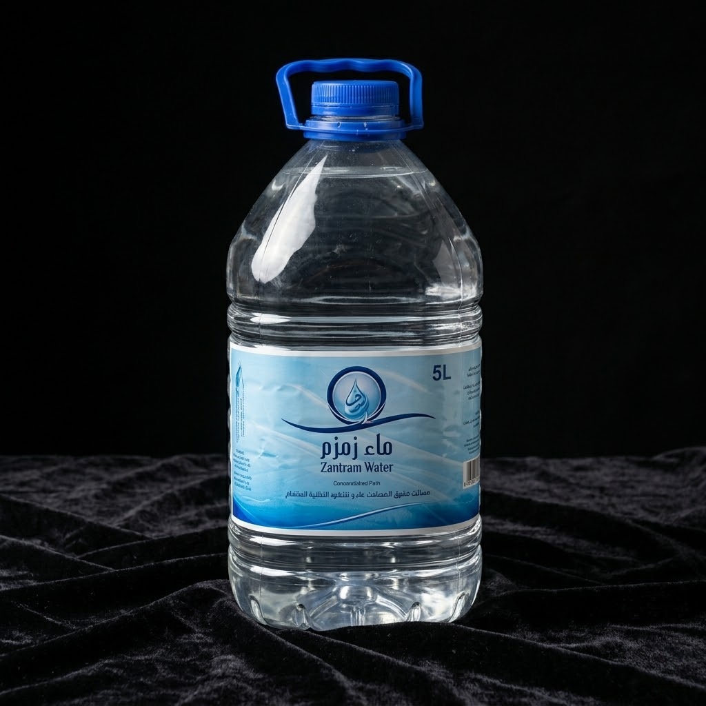 Bidon d’eau de Zamzam de 5 litres